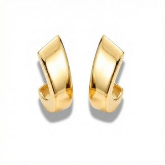 Ariel Cuff Gold-Plated Sterling Silver Statement Earrings