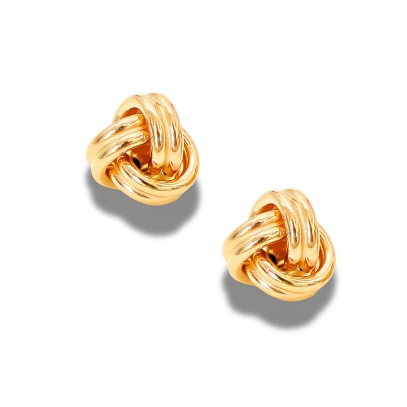 Pair of Lucia 9ct Yellow Gold Italian Woolmark Earrings