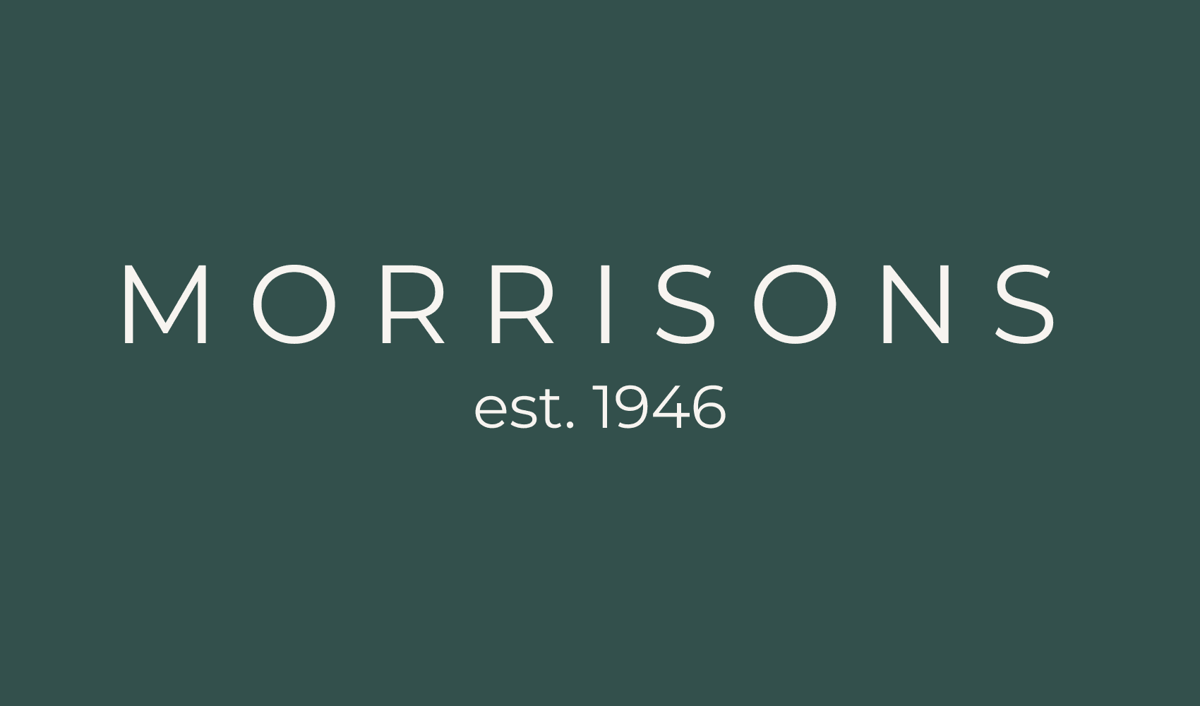 Morrisons, established 1946