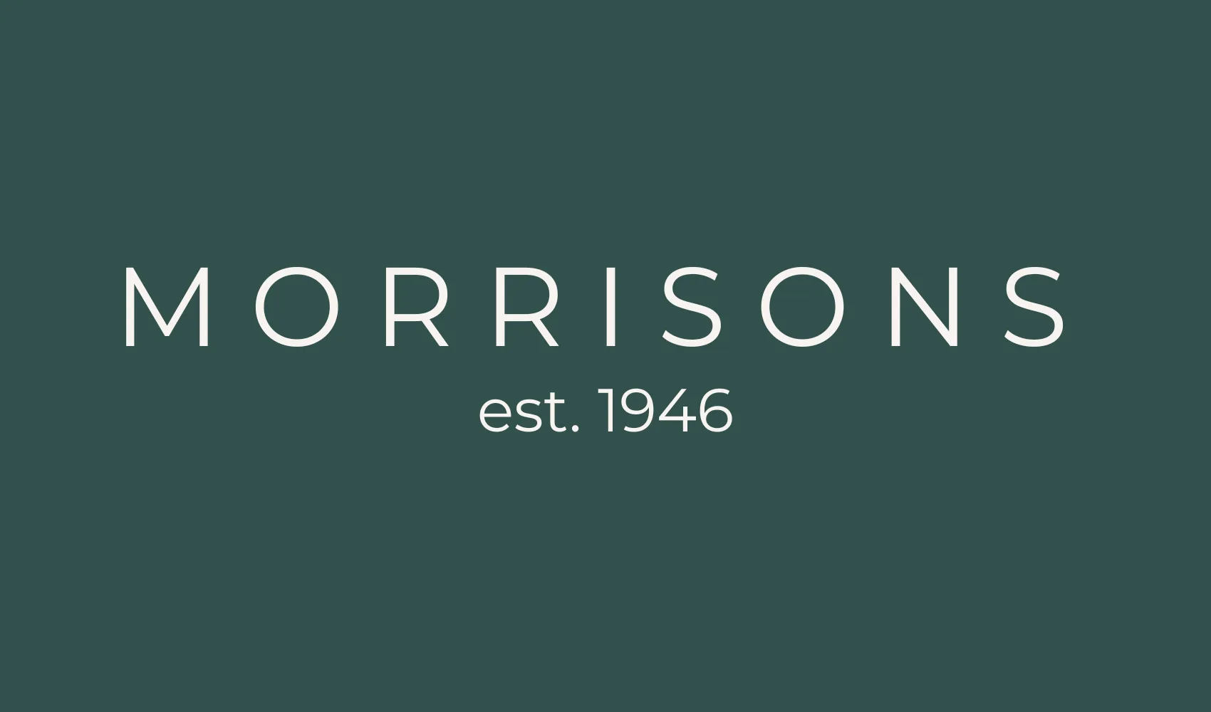 Morrisons, established 1946